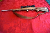 Savage Model 95 22WMR Only, Bolt Action, Right Handed Stock, Redfield 3x9 Scope, Sling