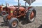 Case Model DC Tractor, Wide Front, Fenders, Eagle Hitch, Runs Good, With Rear Mount 7FT Sickle Mower