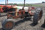 1946/48 Case DC Tractor, Narrow Front, Not Running, Motor Free, Missing Engine Parts, SN: 403008DC