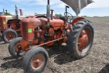 Case Model DC Tractor, Wide Front, Fenders, Eagle Hitch, Runs Good, With Rear Mount 7FT Sickle Mower