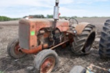 Case Model LA Standard Tractor, Wide Front, PTO, Motor Is Free, Needs Rims, SN: 4808903