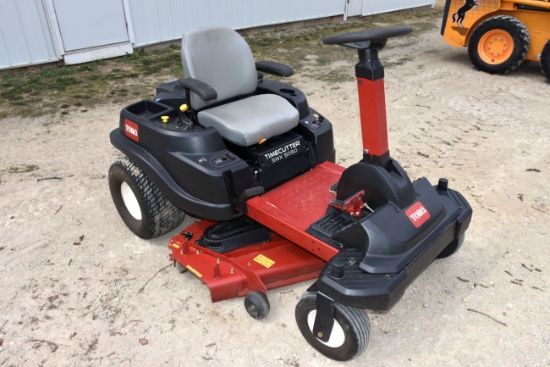 Toro SWX Zero Turn Lawn Mower, Steering Wheel Type, 50” Mower Deck, 52 Hours, With Mulcher In Box