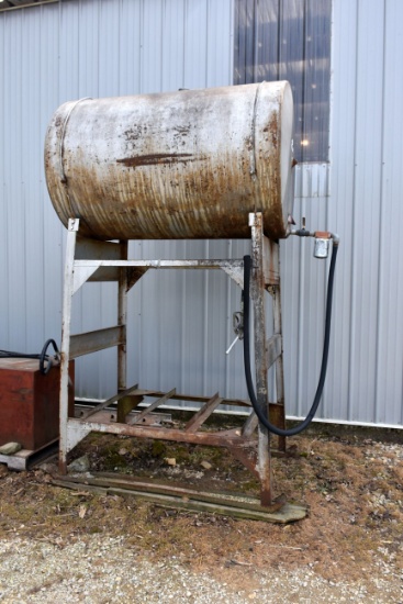 300 Gallon Fuel Tank With Stand