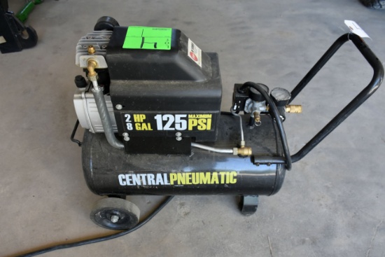Central Pneumatic 8 Gallon 2HP Air Compressor