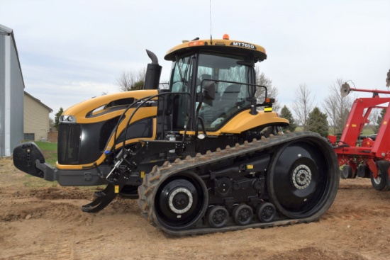 2013 Cat Challenger MT765D, 367 Hours, 25” Tracks, 3 Point, PTO, 5 Hydraulics, Wide Stance, Trimble