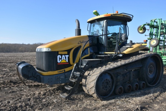2006 Cat Challenger 865B, 5993 Hours, 30” Track 55%, 5 Hydraulics, Swing Bar, 32 Front Weights, Cat