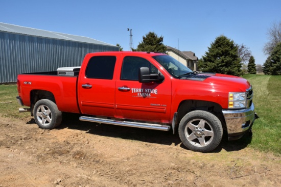 2011 Chevy 2500HD, 4x4, 4 Door, Short Box, Duramax Diesel, LTZ Package, 84,569 Miles, Leather, Selli