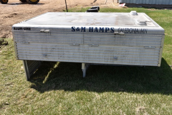 Alum-Line Box, 8’x68’’ Slide In Pickup Box For Hauling Small Animals