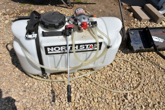 24 Gallon Northstar Sprayer With Hand Wand And Electric Pump