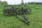 John Deere 1100 Field Cultivator, Pull Type, Hydraulic Lift and Fold, Walking Tandems, 3 Bar Harrow,