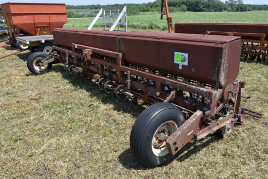 Tyee 20’ Grain Drill, 8” Spacings, Press Wheels, Markers, 3pt., Single Closing Wheel, 2 Bar Harrow