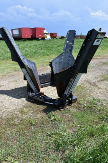 Bobcat Model TS30M Tree Spade Skid Loader Plate, 3 Spade, SN: 973100102