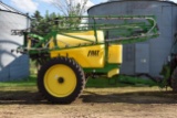 2009 Fast Model 9613 Pull-Type Crop Sprayer, 1350 Gallon Tank, 90’ 3 Section Booms, 20” Spacings, Ra