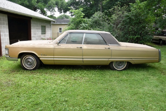 1967 Chrysler Crown Imperial, 4 Door, Hardtop, 440 V8, 37,366 Miles Showing, Clean Original Car