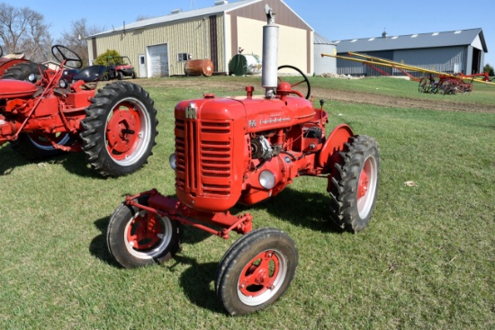 Farmall 100, Wide Front, Fenders, Good Rubber, SN: 18888