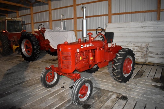 Farmall Super A, New Tires, Fenders, Belt Pulley, Auxiliary Hydraulic, Wheel Weights, SN: FA11542