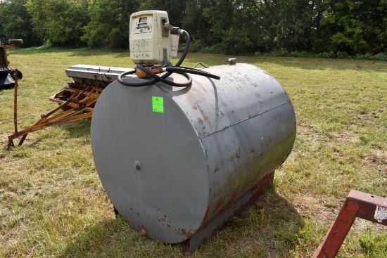 500 Gallon Fuel Tank With Electric Pump