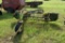 John Deere 640 Hay Rake, Front Dolly Wheel,  SN 028044E, Missing PTO Drive Shaft