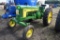 John Deere 530 Tractor, 13.6x36 Tires Like  New, Good Front Rubber, Power Steering,  Electric Start,
