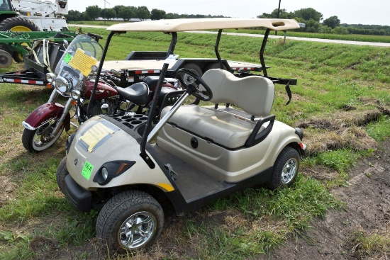 2009 Yamaha Electric Golf Cart, Canopy,  Charger, Works Good, New Batteries In April  Of 2018