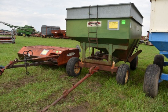 Dakon 275 Bushel Gravity Box With 8 Ton  Running Gear