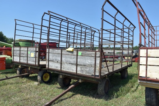 Bale Throw Wagon, 8x16',8 Ton Running Gear