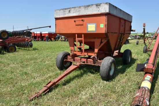250 Bushel Gravity Box With H & S 8 Ton  Running Gear