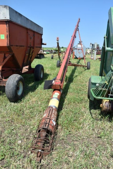 Kewanee 8"x55' Grain Auger, PTO Drive