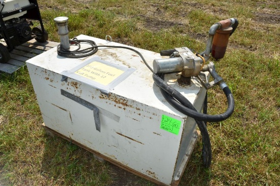 100 Gallon Fuel Tank With 12 Volt Pump