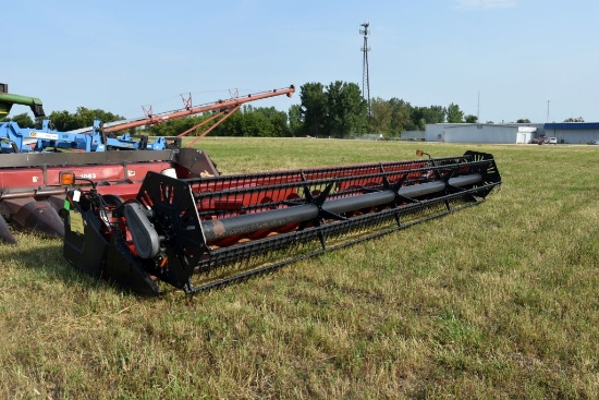 Case IH 1020 30' bean head, 3" Cut, Dual PTO,  Poly Reel, SN-JJC220881
