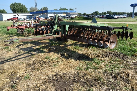 John Deere 215 Disc, 15' With 3 Bar Harrow