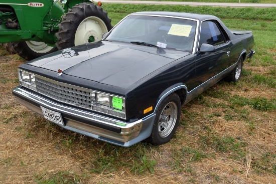 1986 Chevrolet El Camino Car, 105,961 Miles,  Less Than 1000  Miles On Rebuild, Automatic,  Air, 305