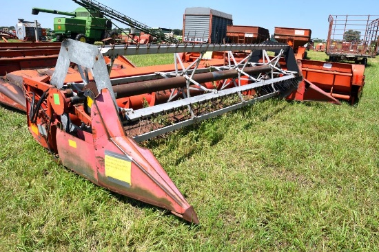 Massey Ferguson 9116 Bean Head, Single PTO,  Hydraulic Reel, 16', 3" cut