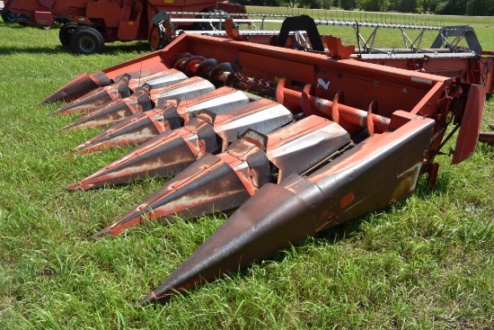 Massey Ferguson 1163 Corn Head, 6 row, 30",  Dual PTO, Metal Snouts