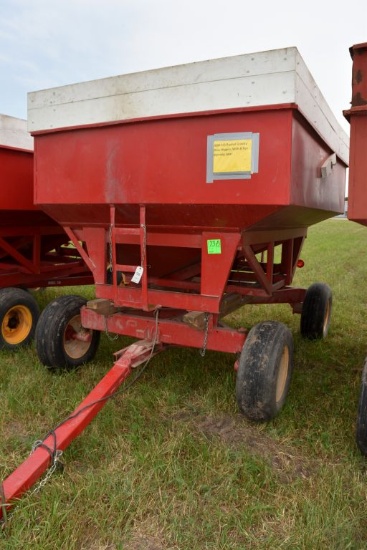 J&M 225 Bushel Gravity Flow Wagon, With 8 Ton  Running Gear