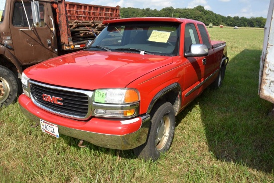 2000 GMC 1500 Pickup SLE, Z71, Ext. Cab,  Short Box, 5.3L V8, 4x4, Brake Controler,  233,XXX Miles,