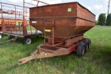 350 Bushel Gravity Wagon, Rubber Torsion Axle
