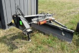 Buhler Farm King 8' Heavy Duty 3 point Rear  Blade, Hydraulic Angle And Tilt, Like New