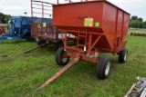 Farm King Gravity Wagon, 7Ton Running Gear,  200 bushel, Newer Tires, always stored inside