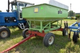 Parker 150 Bushel Gravity Flow Wagon On MN 8  Ton Running Gear