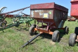 MN Gravity Box 200 Bushel With MN 8 Ton  Running Gear