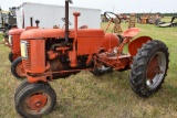 Case VAC Tractor, Narrow Front, 540PTO, 11x28  Tires, Like New Tires