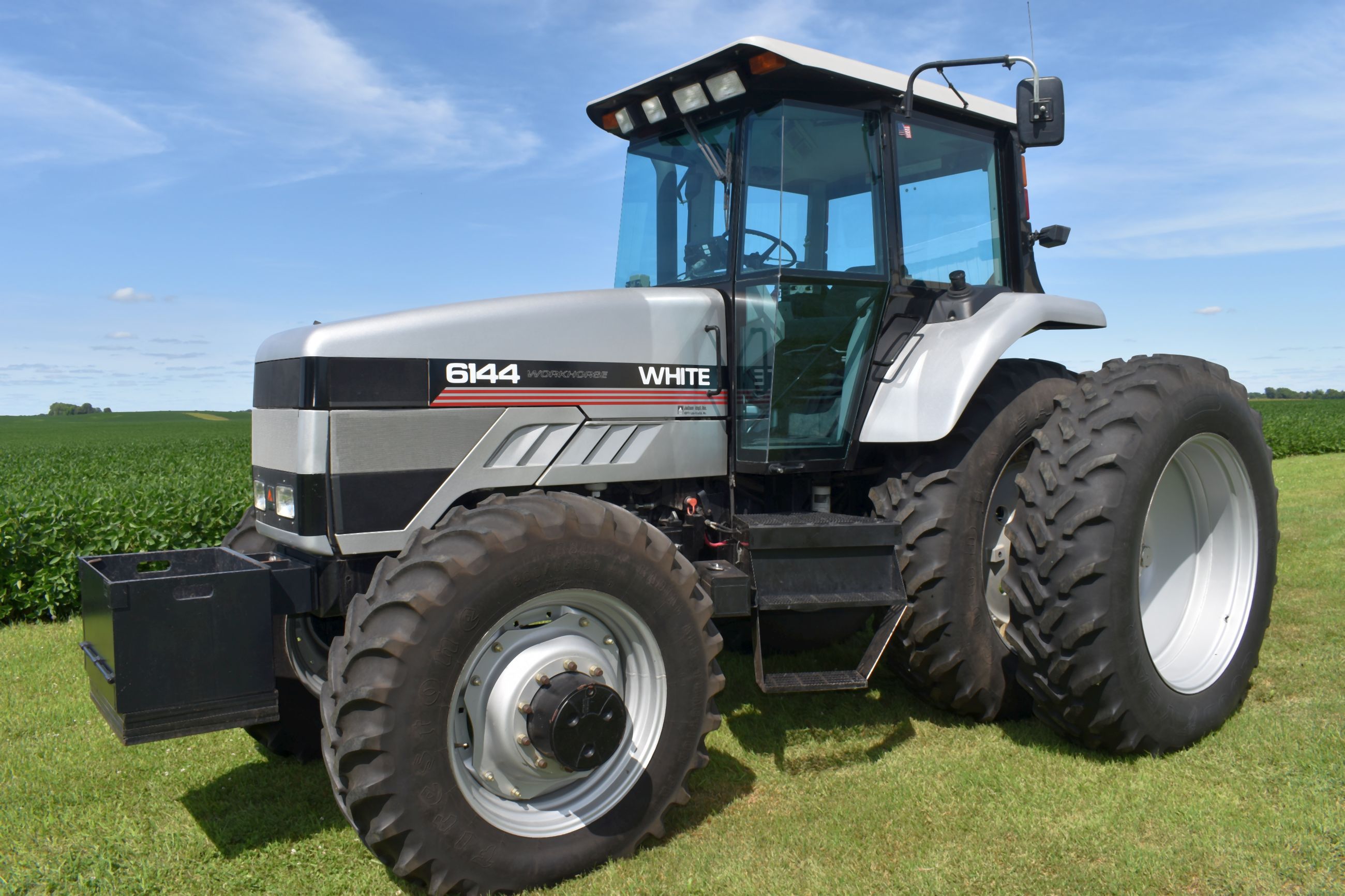 1996 Agco White 6144 MFWD, 2275 Actual One Owner | Proxibid