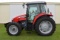 2015 Massey Ferguson 5613MFWD Dyna 4 Tractor, Only 494 hours, Factory Cab, 480/70R38, Rock Box, 3pt,