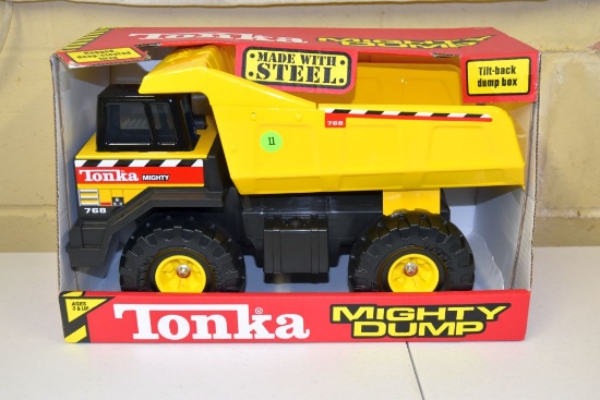 Tonka Mighty Dump Truck, New In Box