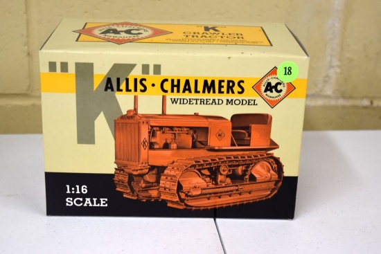 Spec Cast Allis Chalmers Model K, Crawler Tractor, From 2001 National Toy Truck And Construction Sho