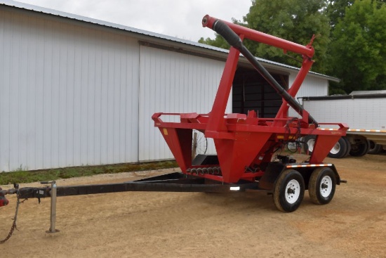 Friesen Titan 4, 4 Box Seed Tender With 2 Augers, Brush And Steel, Honda GX160 Power Unit With Elect