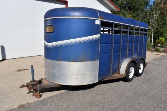 2007  Dura-Line Livestock Trailer, 15', Tandem Axle, 2" Ball, Lights