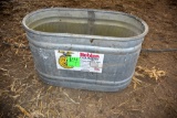 Behlen Country 50 Gallon Galvanized Stock Tank With Small Hole On Top