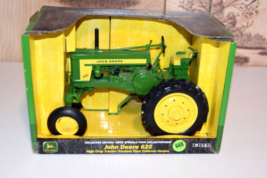 Ertl John Deere 620 High Crop Tractor, Collectors Edition, 1/16th Scale, With Box